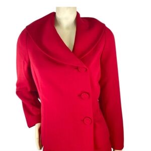Tahari Elegant Red Women's Blazer